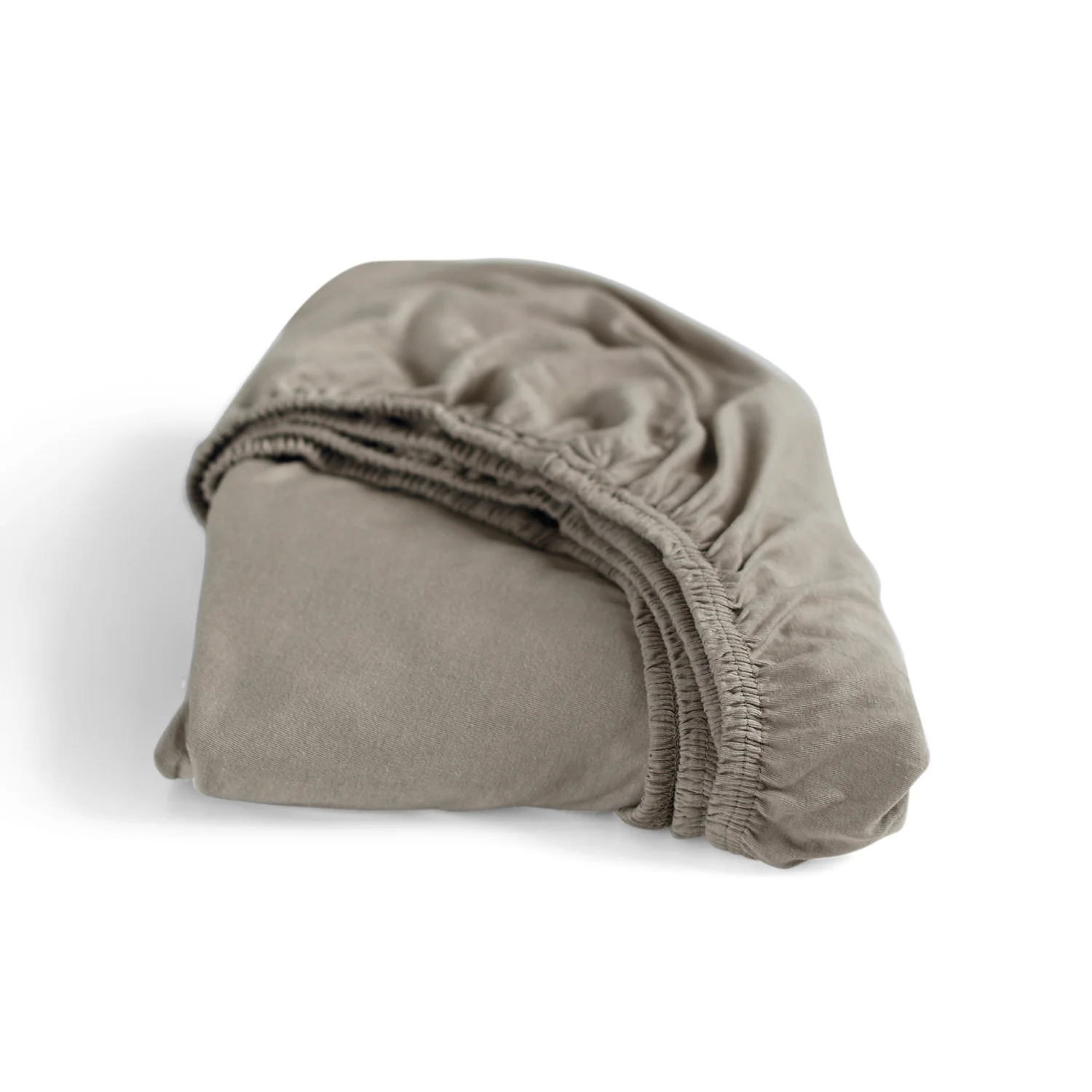 Hoeslaken jersey hoge hoek taupe - Image 4