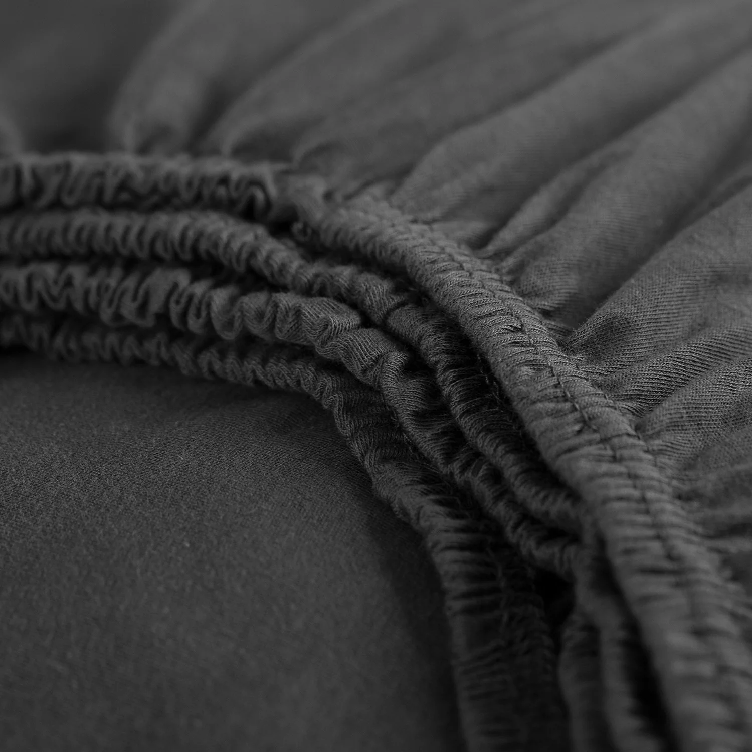 Hoeslaken jersey hoge hoek antraciet - Image 3